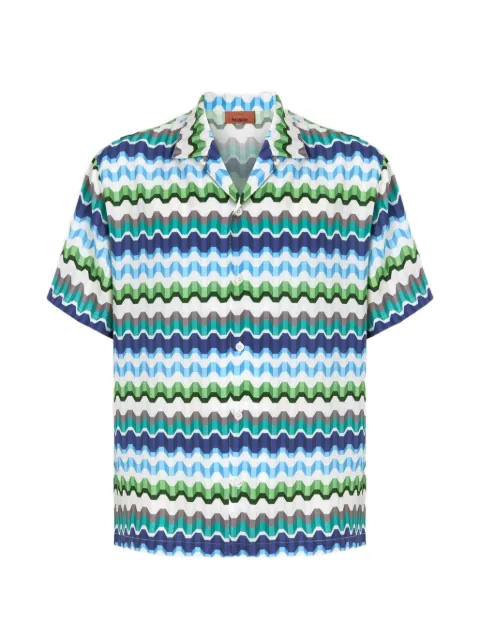 Missoni Zigzag-print short-sleeve shirt