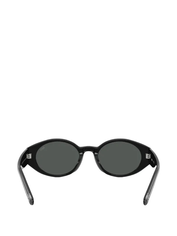 DIESEL サングラス Iconic oval sunglasses Diesel Oval Sunglasses | Black | FARFETCH