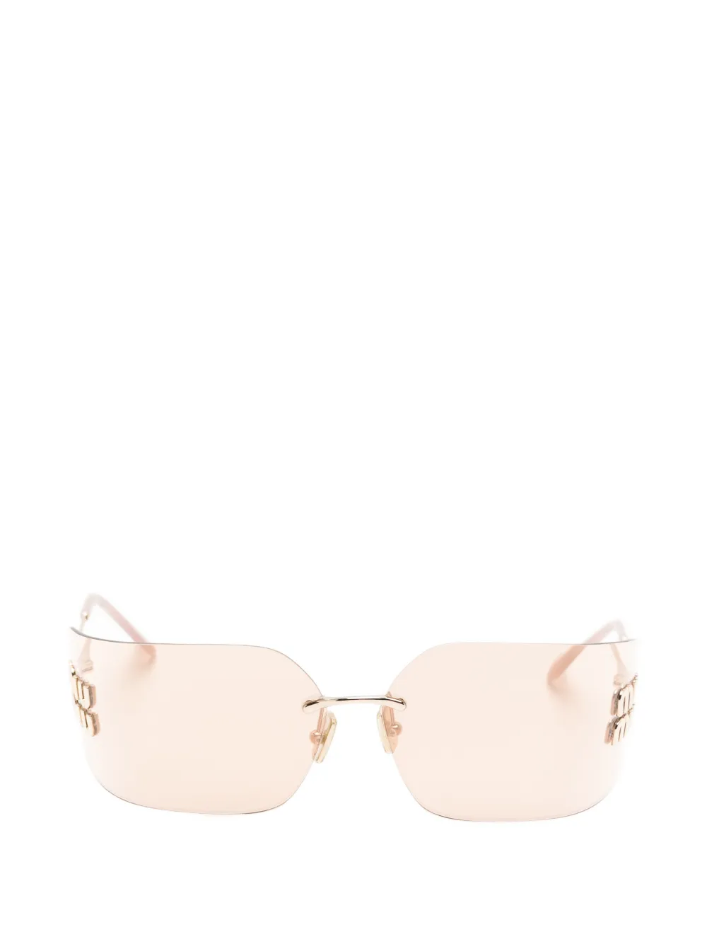 Miu Miu Pre-Owned Aube sunglasses - Oro