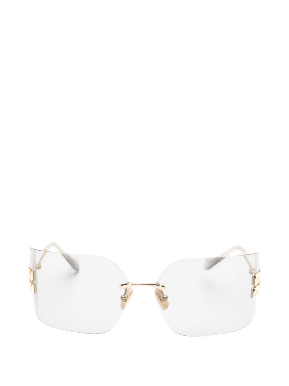 Miu Miu Pre-Owned Aube sunglasses - Oro