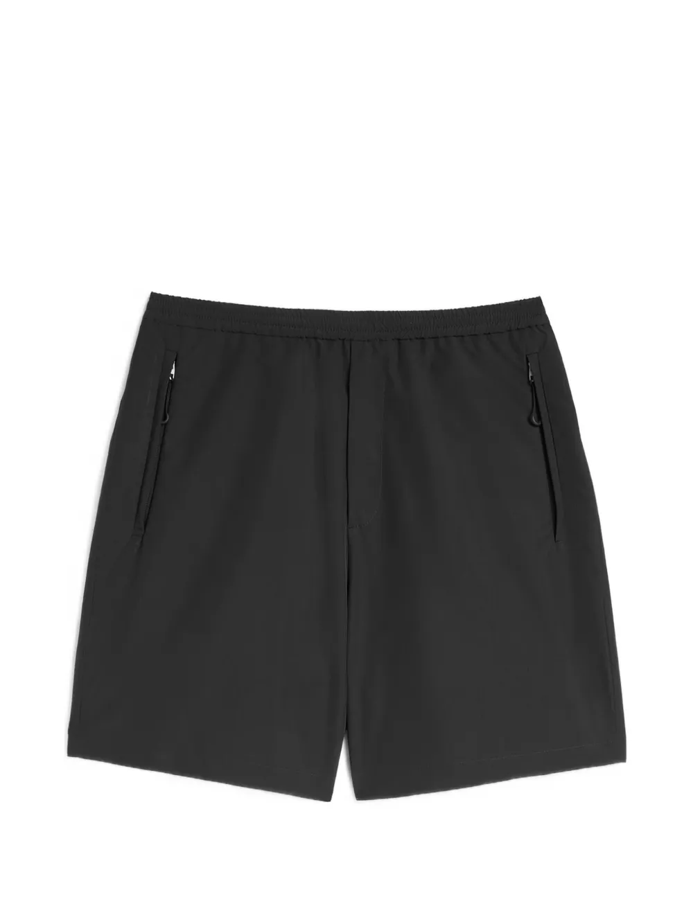 Jil Sander water-repellent dropped-crotch shorts - Black