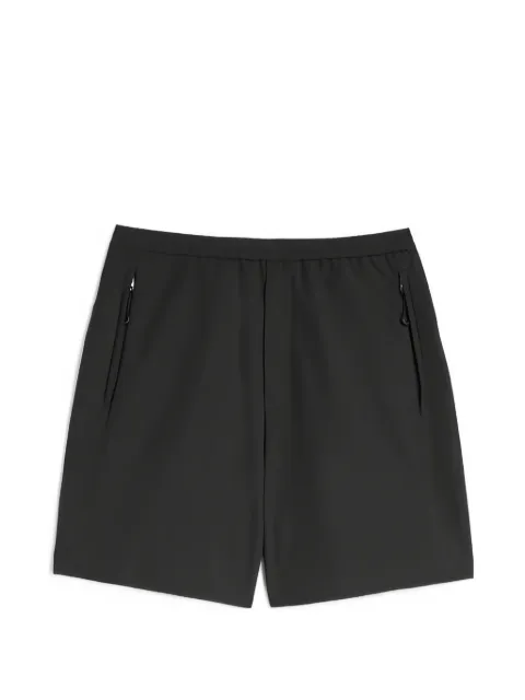 Jil Sander water-repellent dropped-crotch shorts
