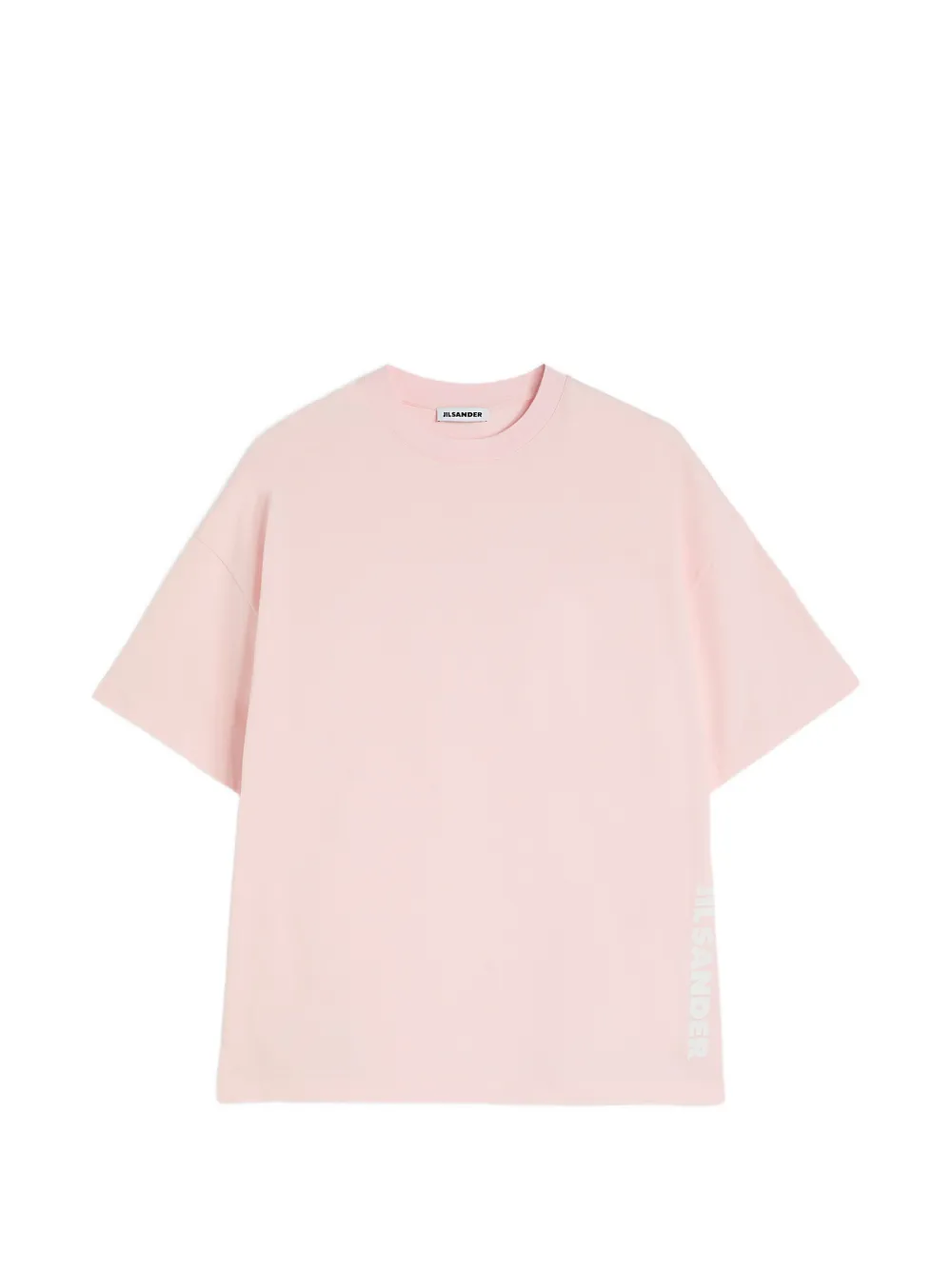 Jil Sander T-Shirt mit Logo-Print - Rosa