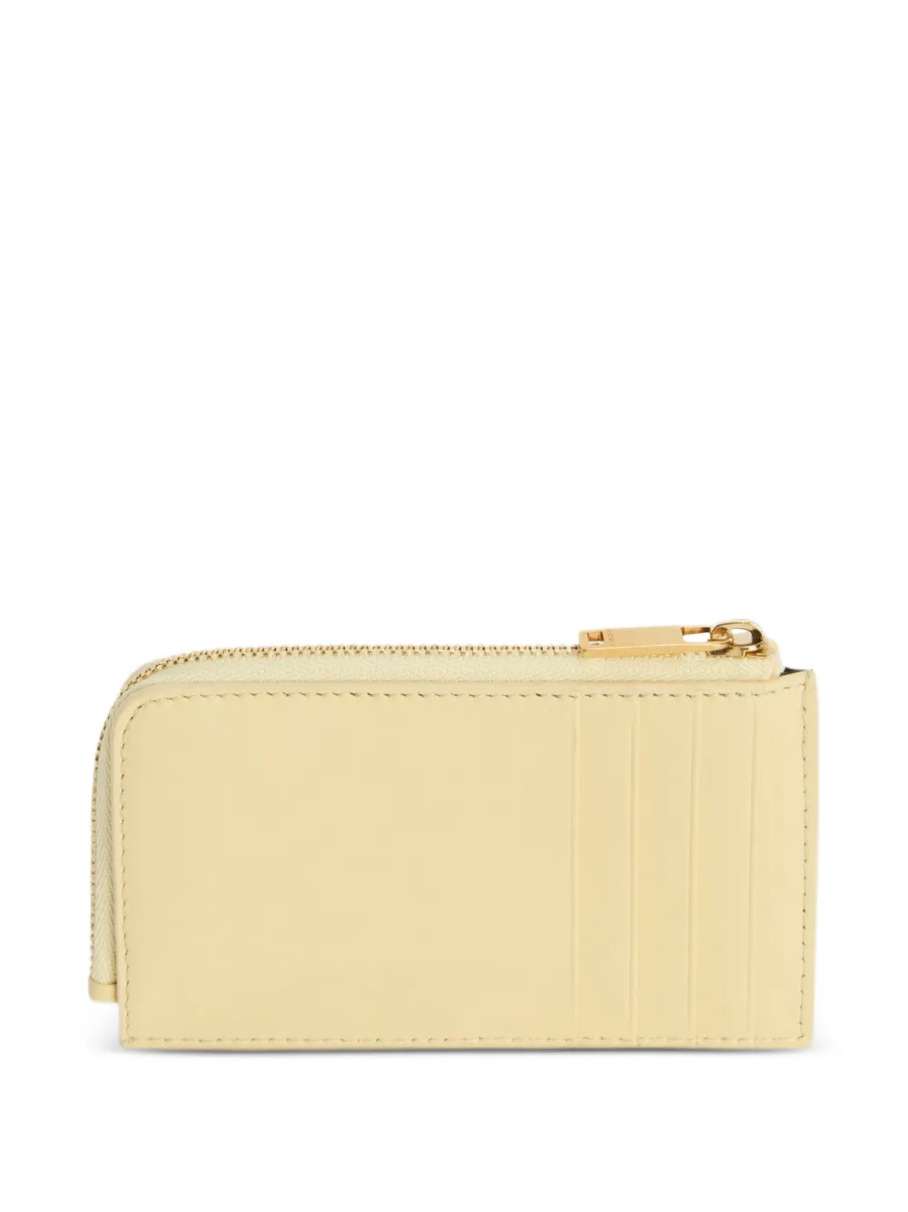 Jil Sander Linea kleine portemonnee Geel