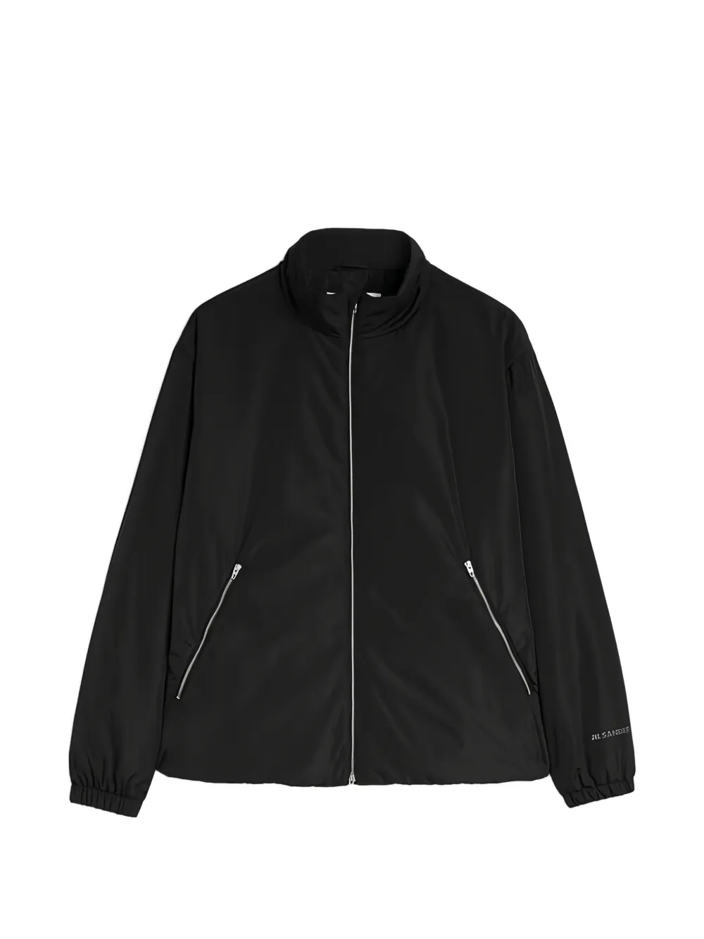 Jil Sander taffeta padded blouson - Schwarz