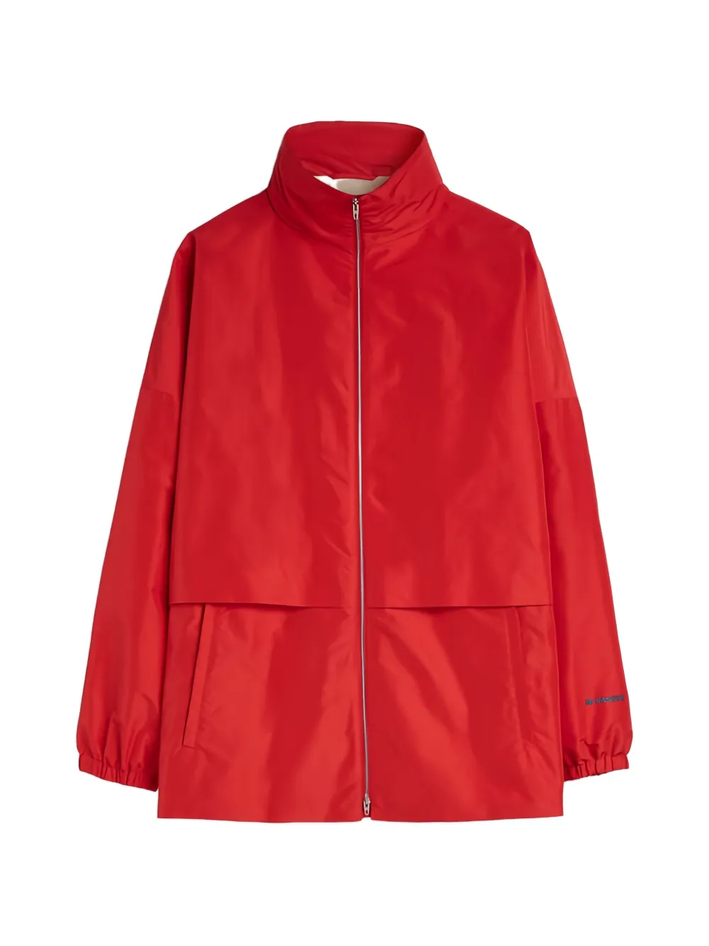 Jil Sander Giacca con logo - Rosso