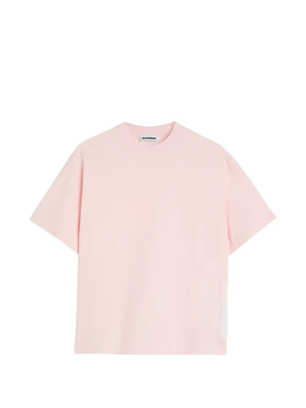 Jil Sander logo-print T-shirt - Rosa
