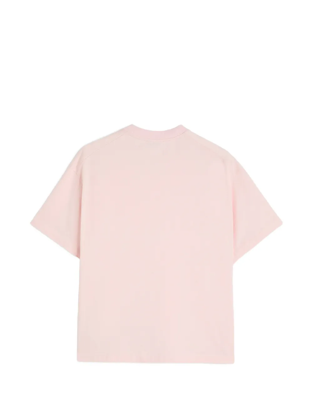 Jil Sander Katoenen T-shirt met ronde hals Roze