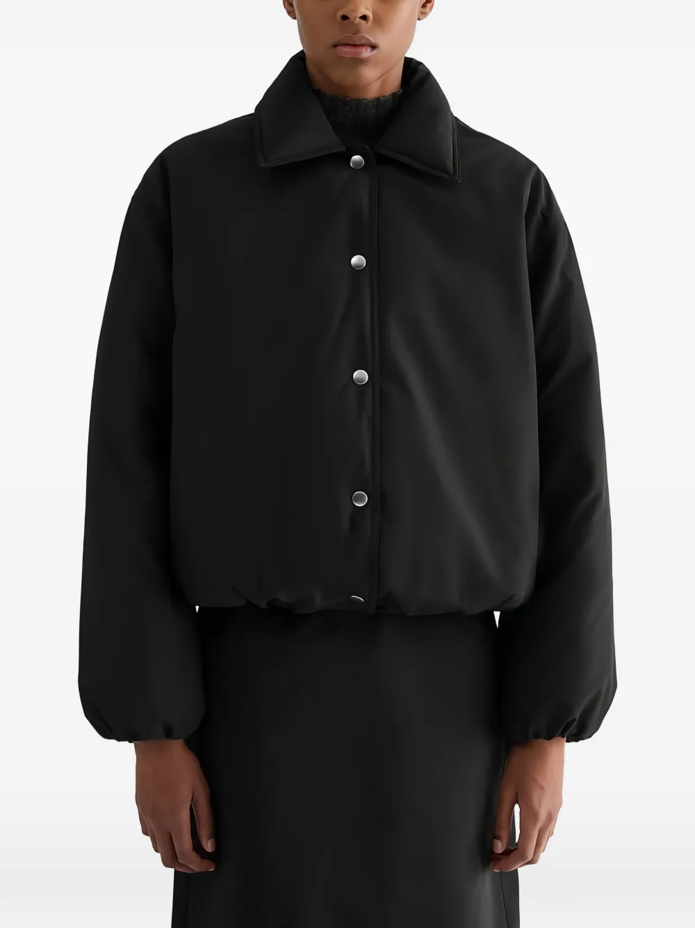 Jil Sander Jack met lange mouwen Zwart