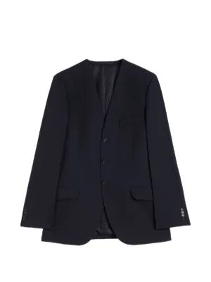 Jil Sander no-lapel Blazer | Black | FARFETCH