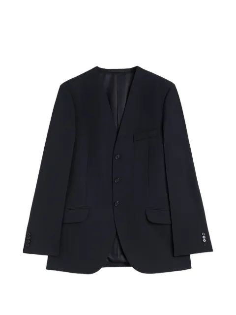 Jil Sander wool gabardine tailored jacket