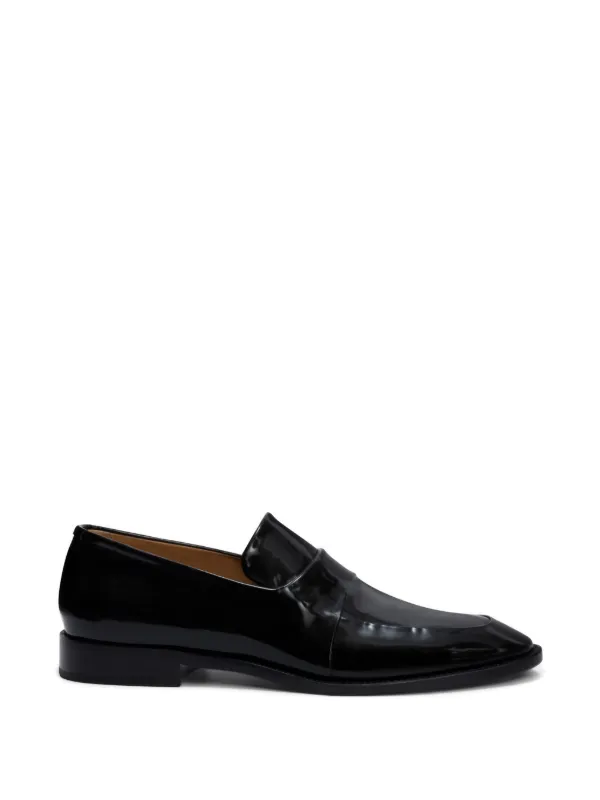 Jil Sander黒のレザーローファー Jil Sander レザーローファー | ブラック | FARFETCH JP