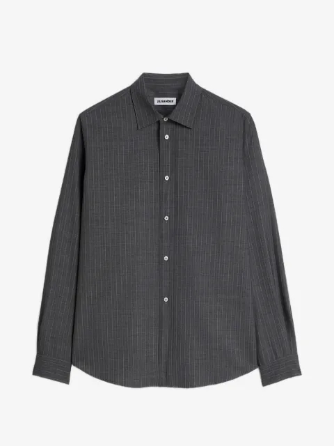 Jil Sander pinstripe-pattern wool shirt