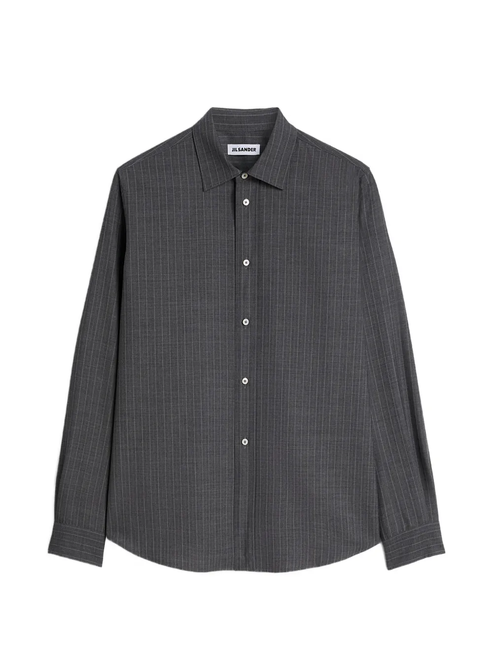 Jil Sander wool pinstripe shirt
