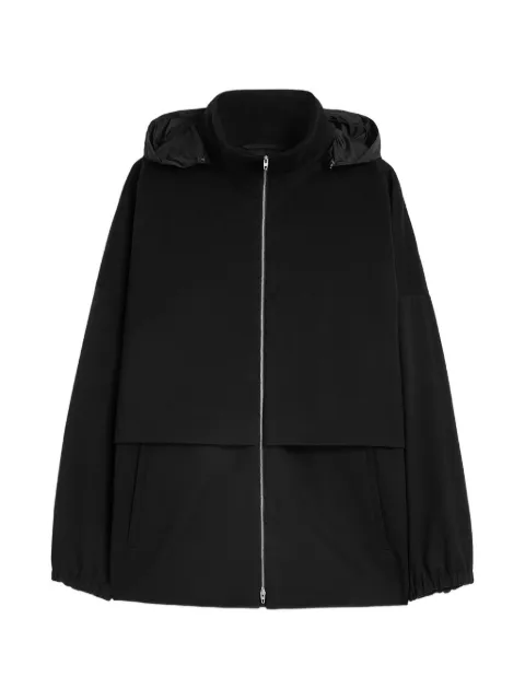 Jil Sander veste en laine à capuche