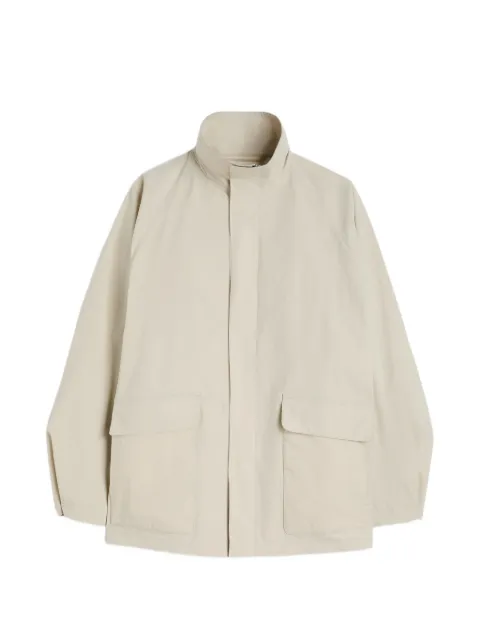 Jil Sander 래글런 소매 드릴 셔츠 재킷