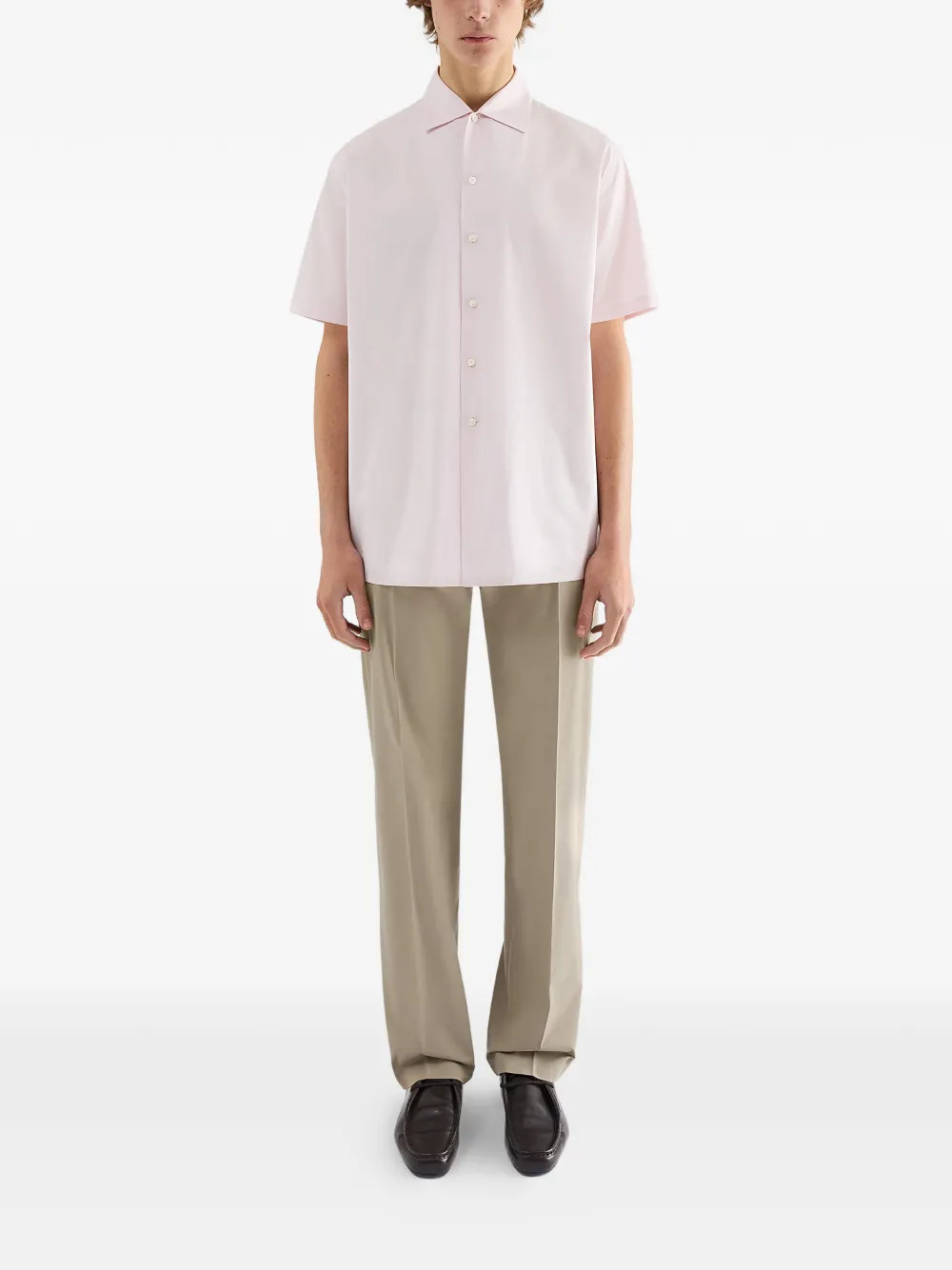 Jil Sander Overhemd met korte mouwen Roze