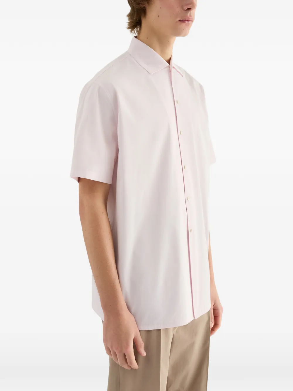 Jil Sander Overhemd met korte mouwen Roze