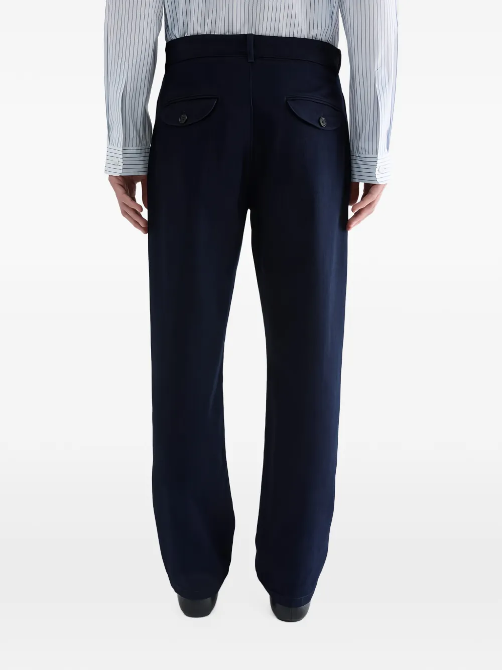 Jil Sander Jeans met toelopende pijpen Blauw