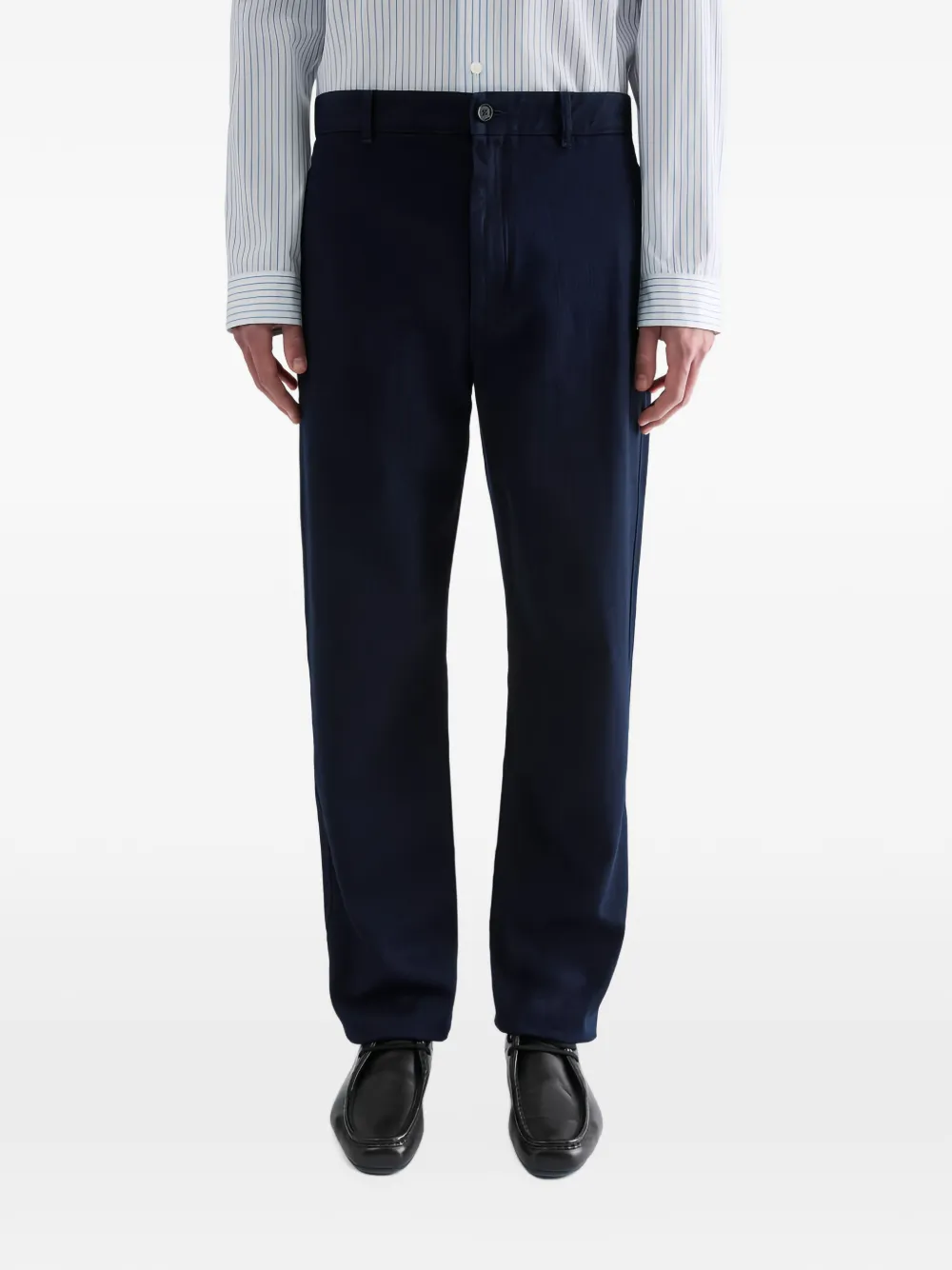 Jil Sander Jeans met toelopende pijpen Blauw