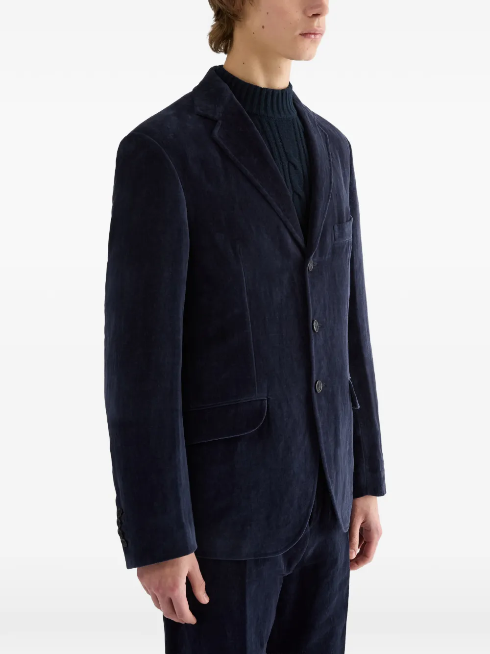 Jil Sander Blazer met lange mouwen Blauw