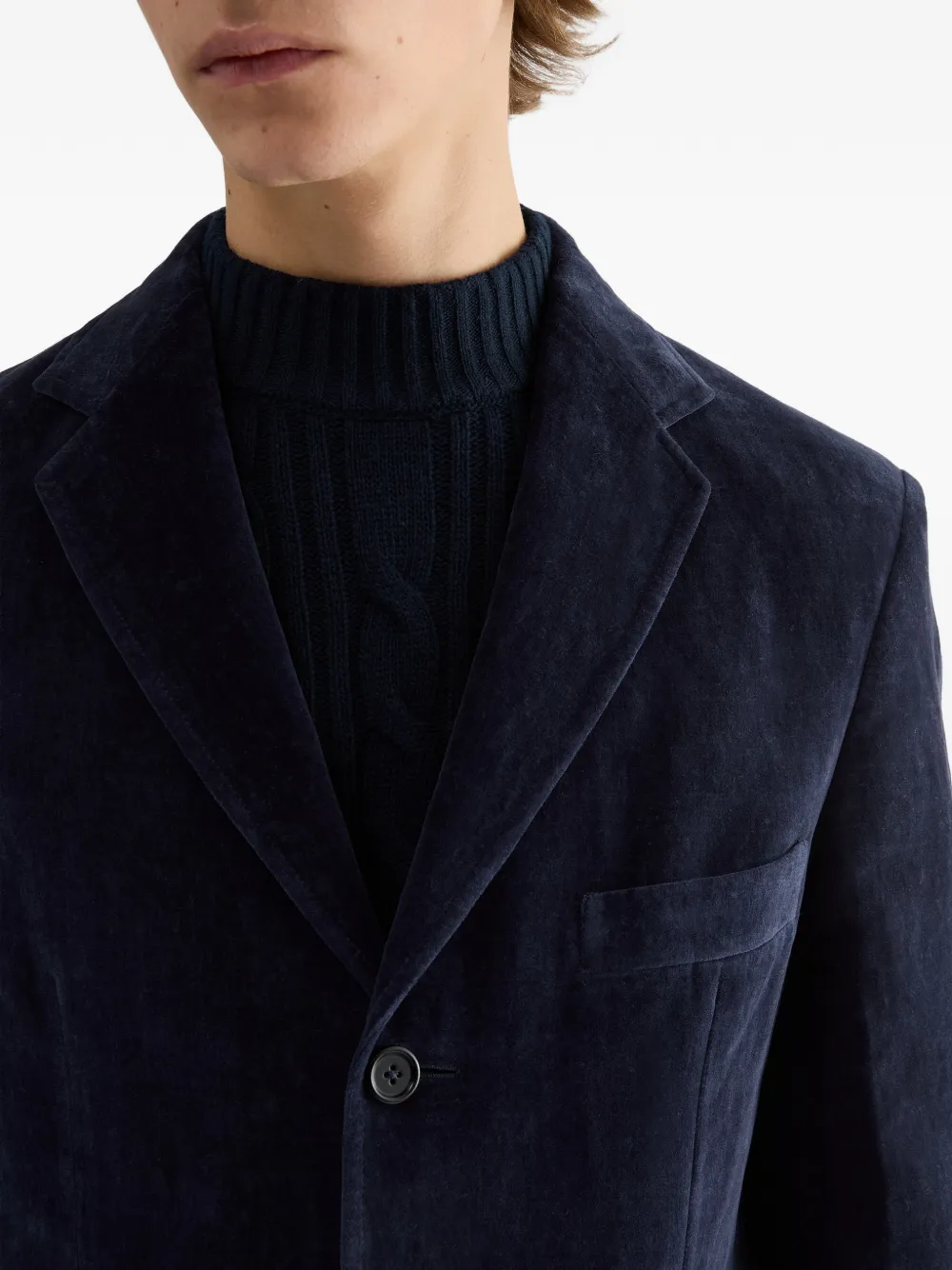Jil Sander Blazer met lange mouwen Blauw