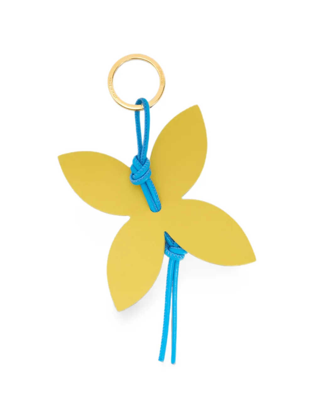 Jil Sander Snowdrop charm keyring - Gelb