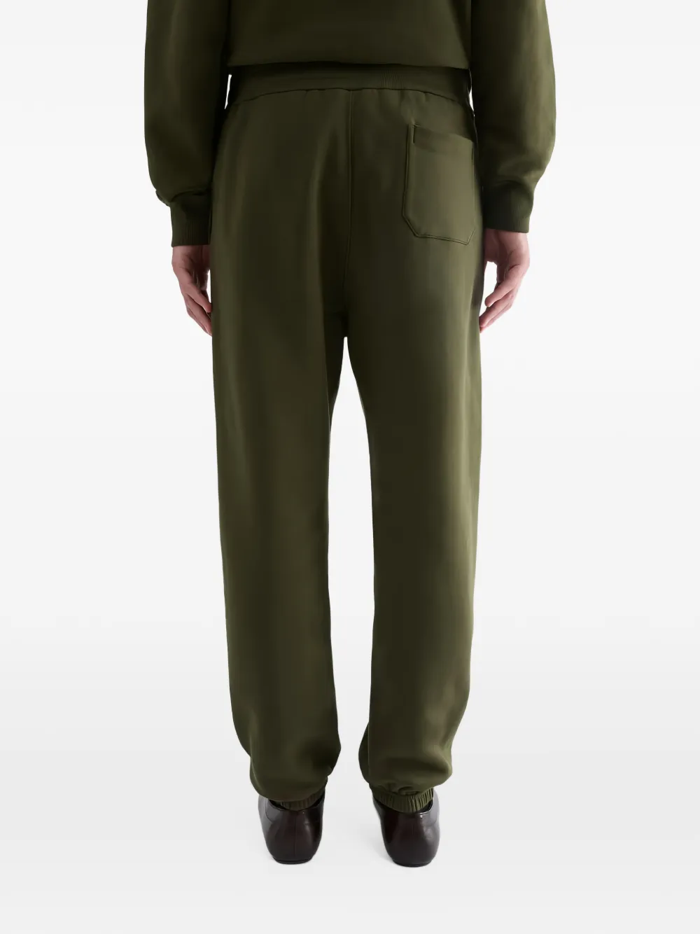 Jil Sander Trainingsbroek met logoprint Groen