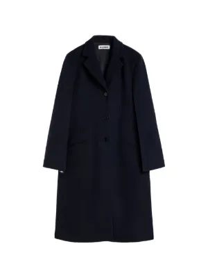 JIL SANDER ジルサンダー ヘリンボーン コート 【サイズ46】 ウール Jil Sander ヘリンボーン コート | グレー | FARFETCH JP