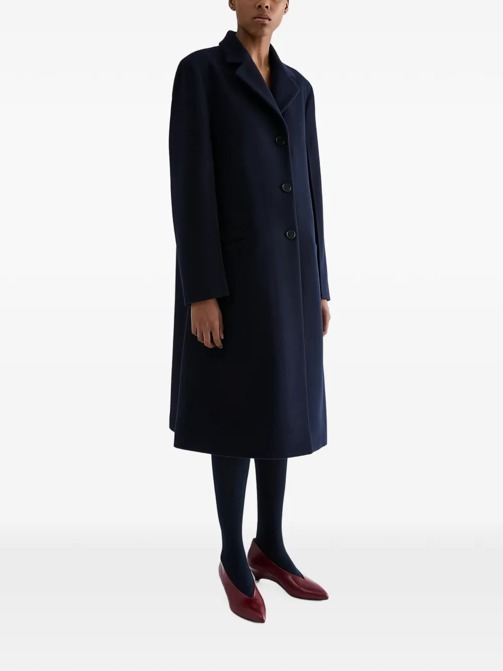 Jil Sander Jas met lange mouwen Blauw