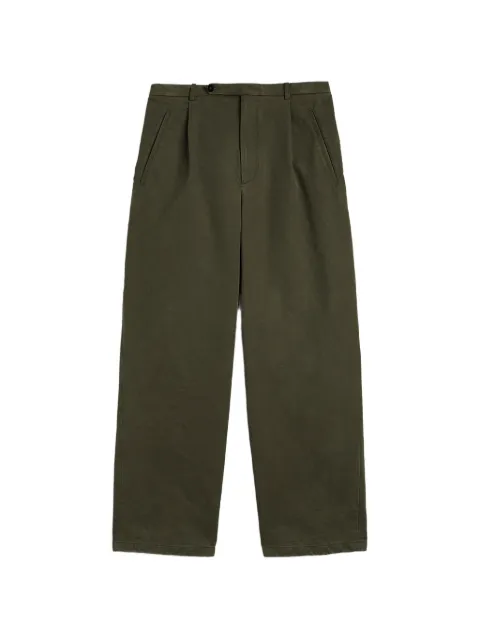 Jil Sander cotton-drill trousers