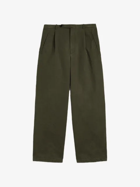 Jil Sander pantalones de dril y algodón