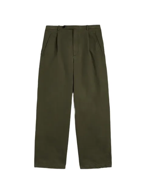 Jil Sander cotton-drill trousers
