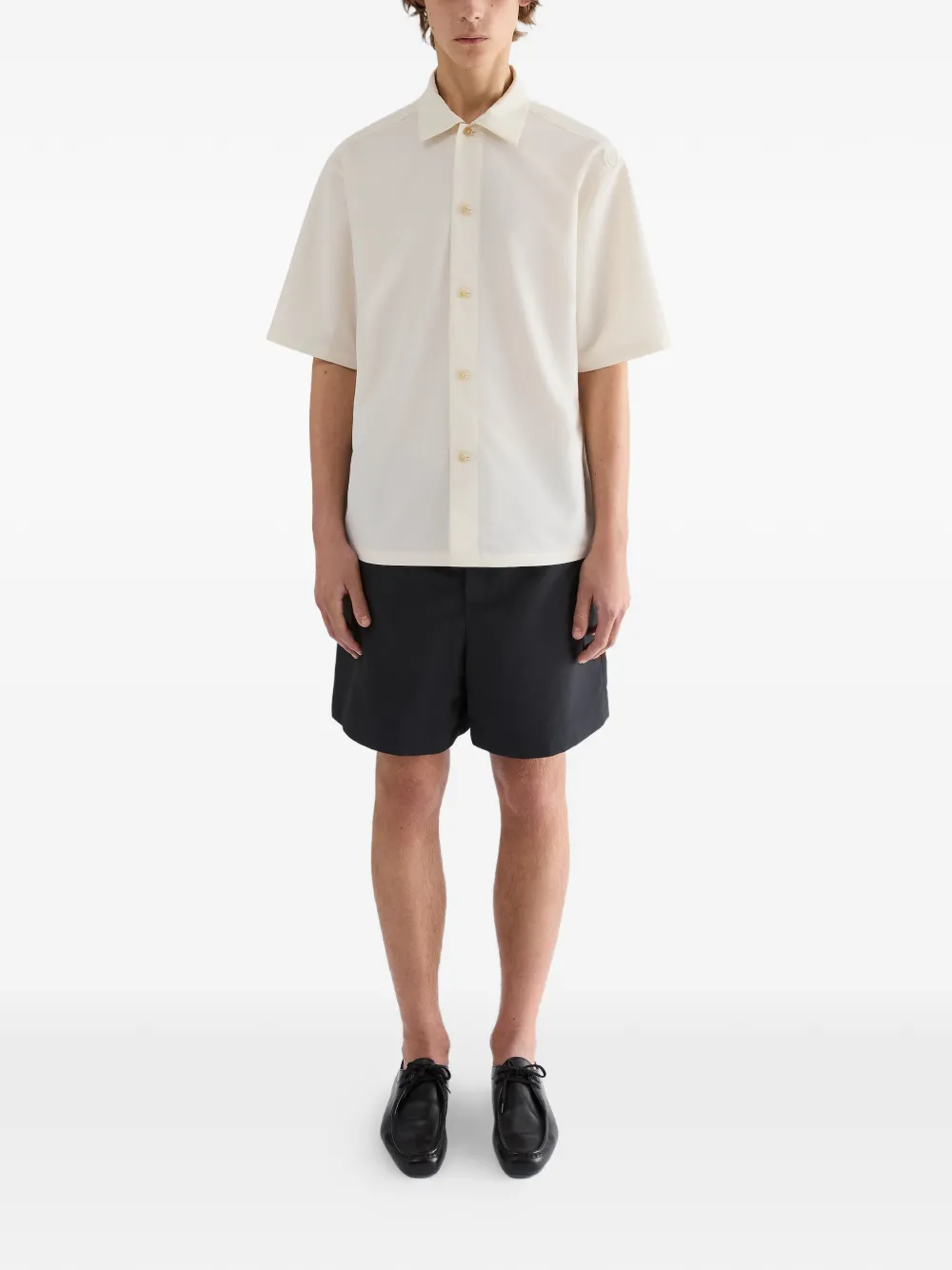 Jil Sander Boxy overhemd Wit