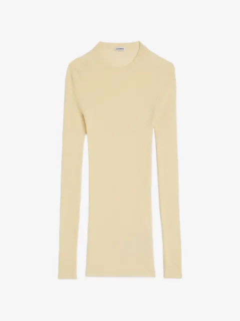Jil Sander ribbed sweatshirt