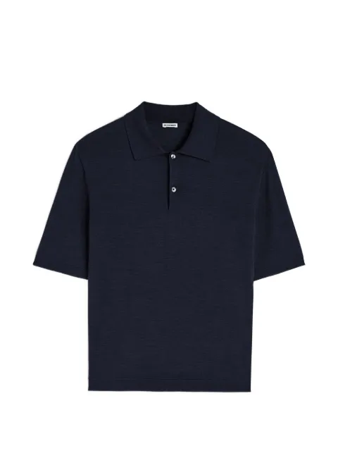 Jil Sander short-sleeve wool polo shirt