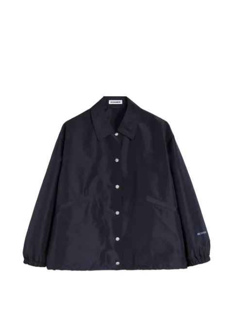 Jil Sander relaxed-fit technical faille blouson with Jil Sander logo application on sleeve