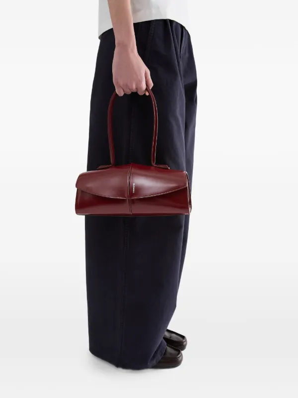 Jil Sander Linea Shoulder Bag | Red | FARFETCH OM