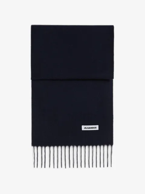 Jil Sander Sciarpa slim in lana