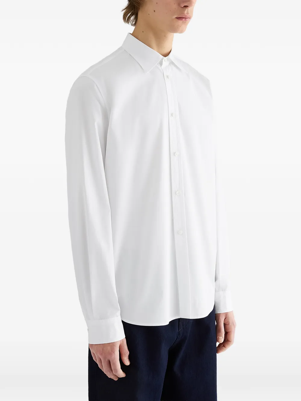 Jil Sander Popeline overhemd Wit