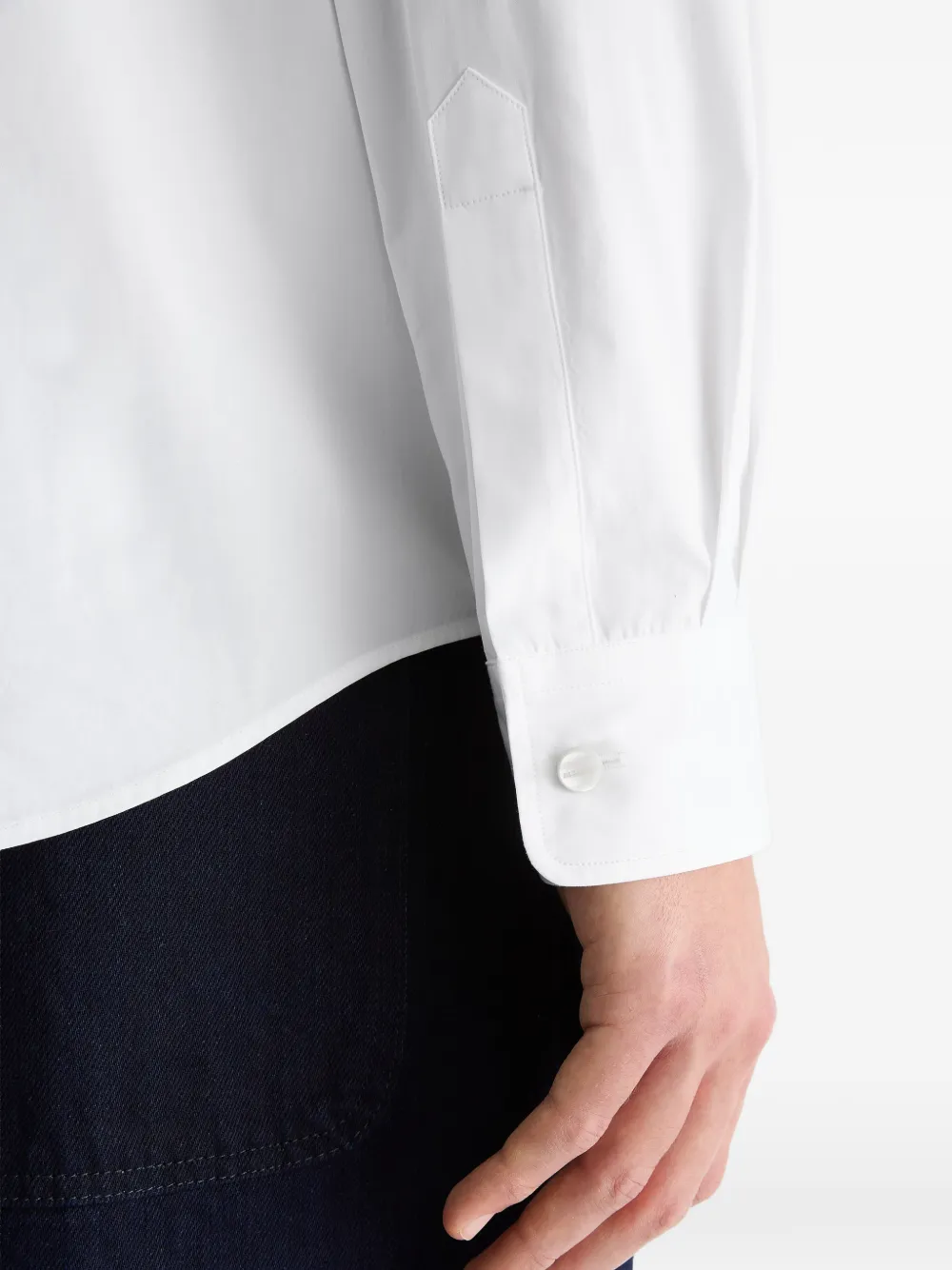 Jil Sander Popeline overhemd Wit