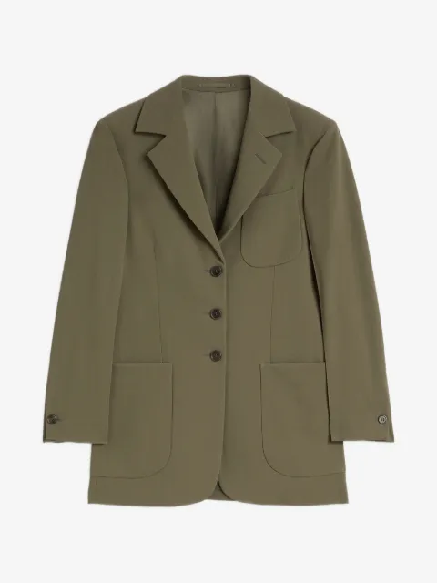Jil Sander single-breasted wool blazer
