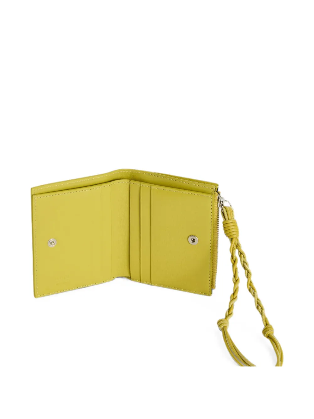 Jil Sander Tangle portemonnee Groen
