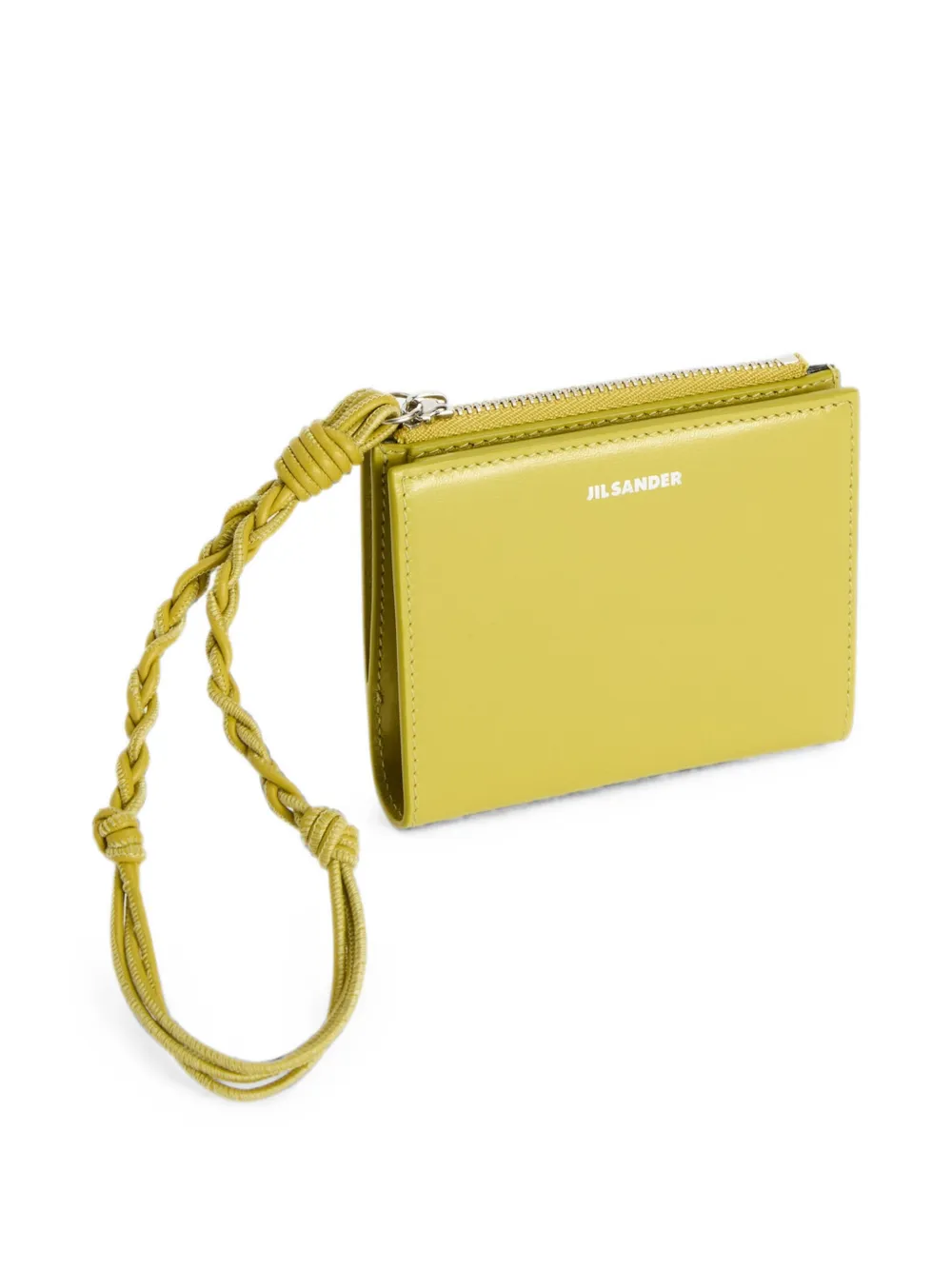 Jil Sander Tangle portemonnee Groen