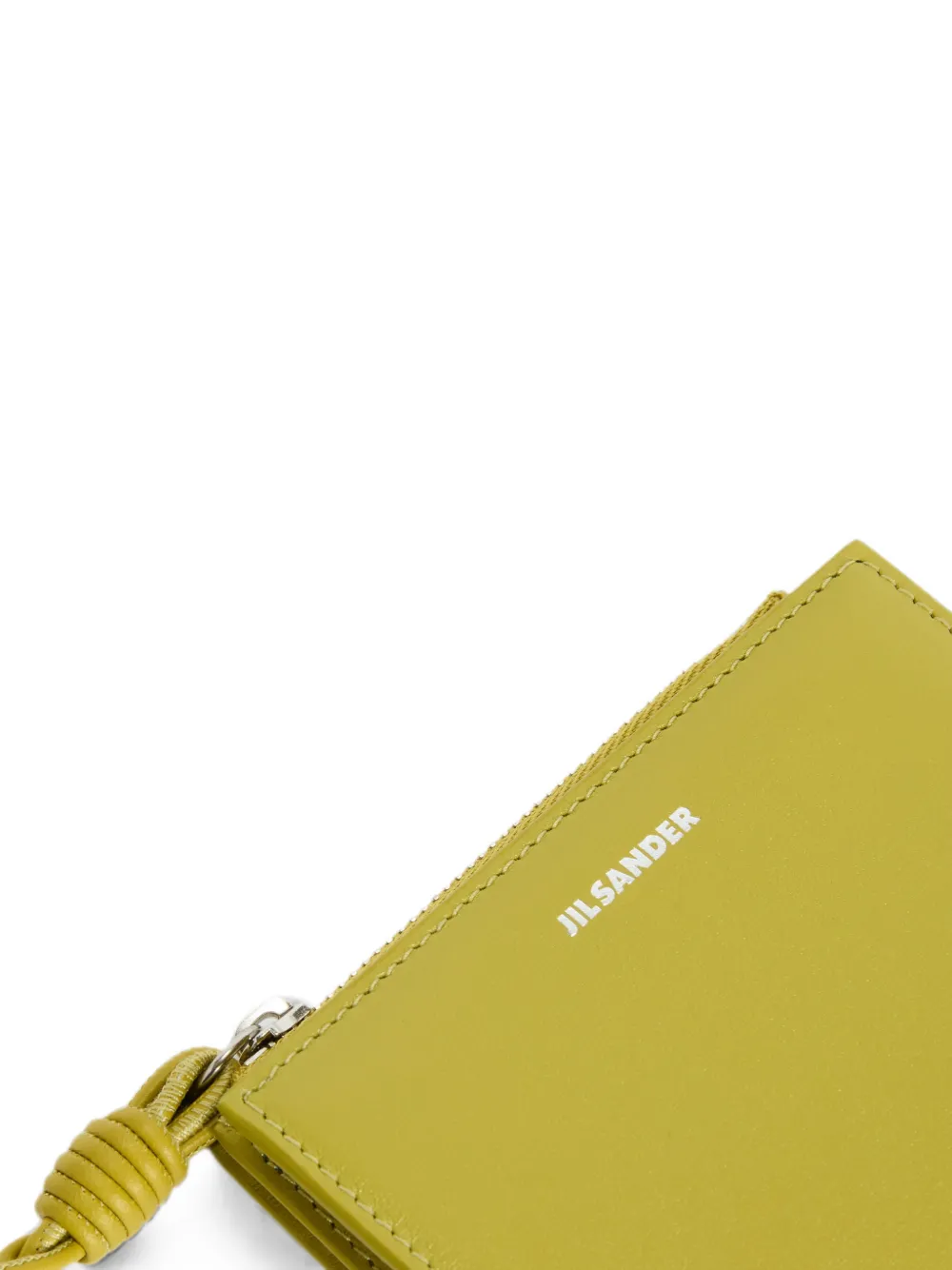 Jil Sander Tangle portemonnee Groen
