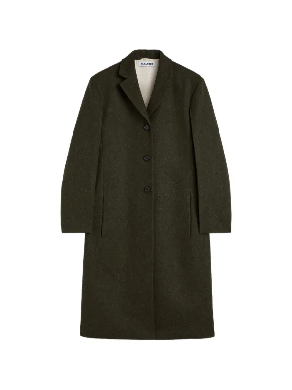 Jil Sander シングルコート | グリーン | FARFETCH JP