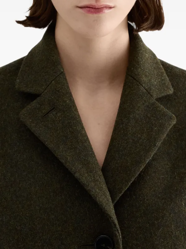 Jil Sander シングルコート | グリーン | FARFETCH JP