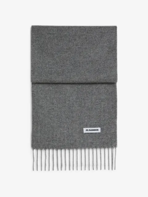 Jil Sander Schmaler Schal aus Kaschmirgemisch