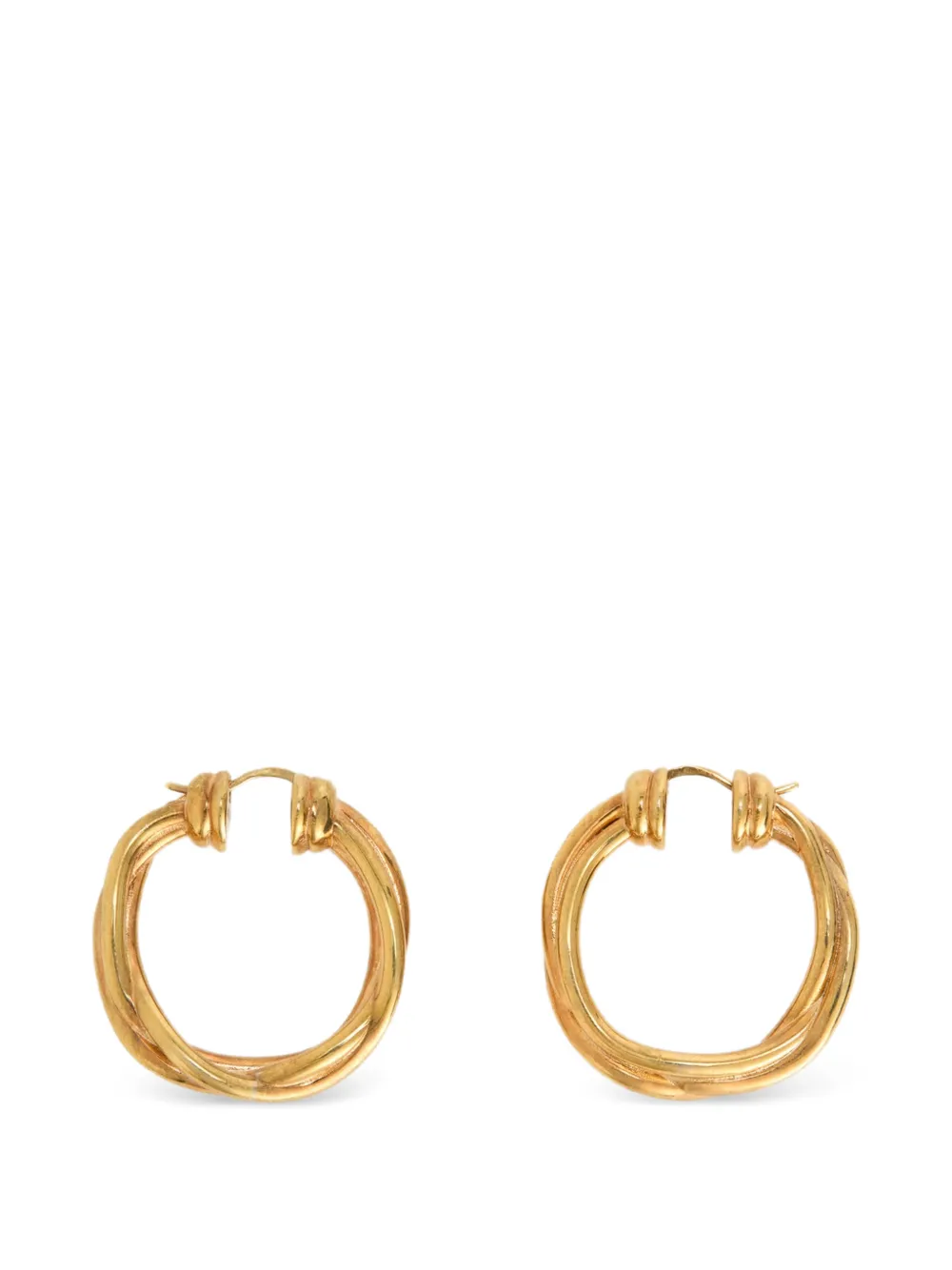 Jil Sander Orecchini Tangle con nodo - Oro