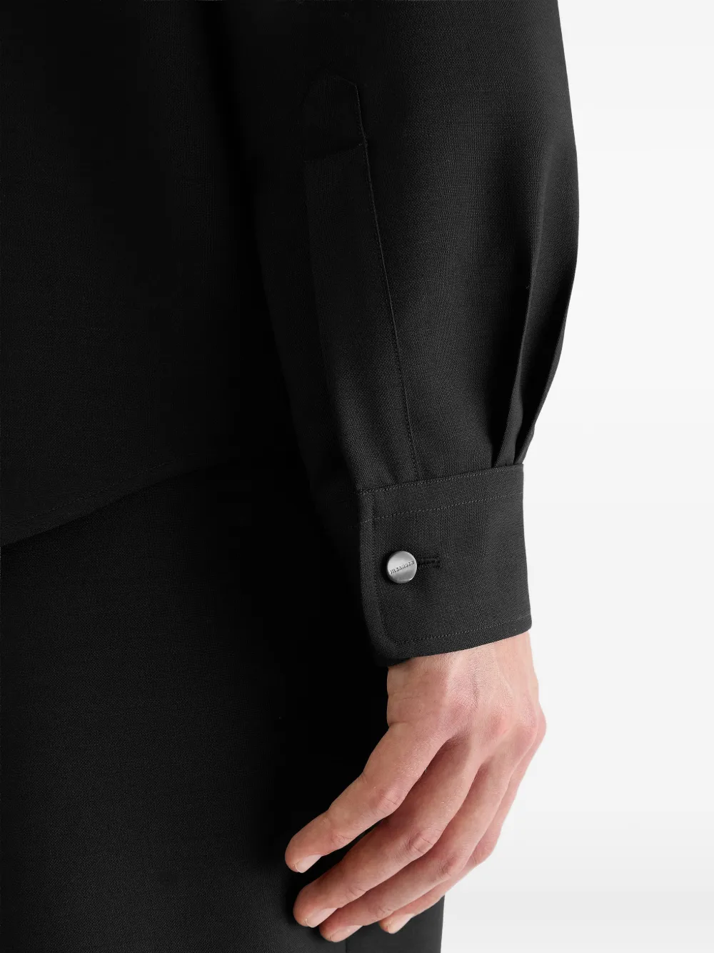 Jil Sander Overhemd met lange mouwen Zwart